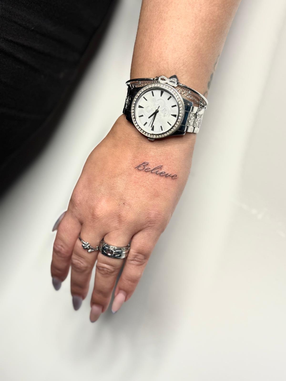 Fineline tattoo 12